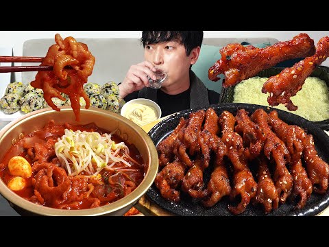 Видео: Острые куриные ножки!!🔥 Действительно вкусное MUKBANG REALSOUND ASMR EATINGSHOW