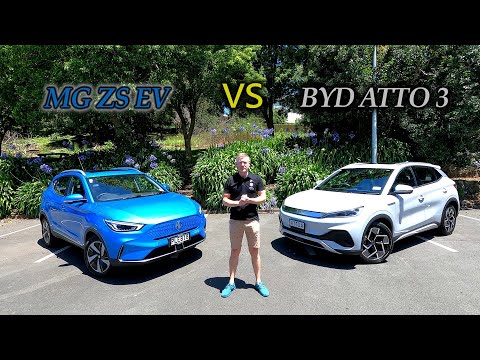Видео: MG ZS EV против BYD ATTO 3 — что лучше? Узнаем!