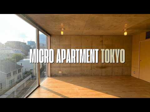 Видео: Микроапартамент с видом на Сибуя | Обзор квартиры в Японии【32,47м²】