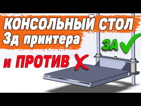 Видео: Проектирую 3Д Принтер. Часть 2. Ось Z и Платформа стола