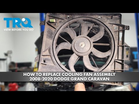 Видео: Как заменить вентилятор охлаждения Dodge Grand Caravan 2008-2020