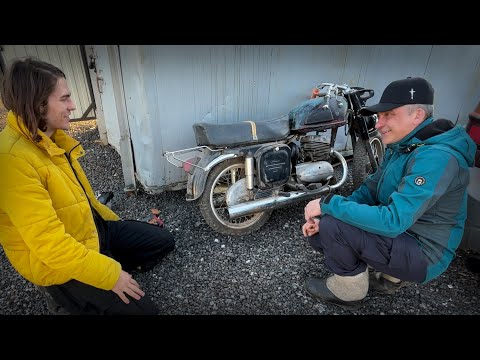Видео: Мотоцикл из детства бати. Что с ним спустя 53 года?
