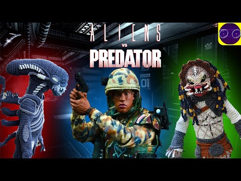 Видео: Aliens vs Predator (2010) СЫКУЮ ЗА МОРПЕХА часть 1