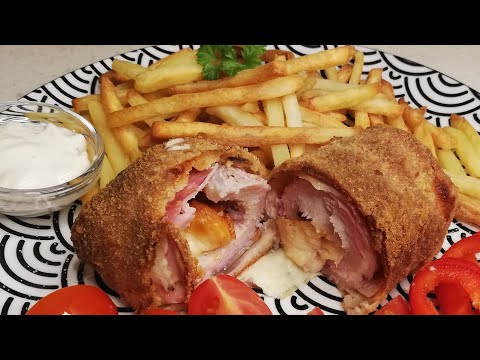 Видео: Рулет из свинины - быстрый ужин 🍖🍖🍖🧀🧀🧀🍽️