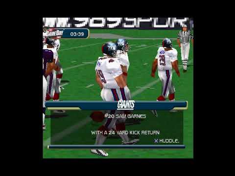 Видео: [PSX] День игр НФЛ 2002