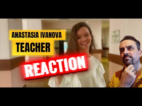 Видео: Анастасия Иванова «Учитель» (кавер Денис Майданов) REACTION