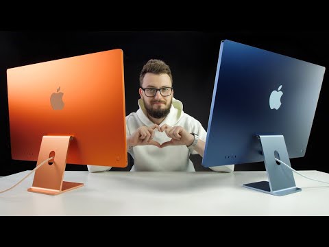 Видео: Распаковка НОВОГО iMac 2021 - лучший компьютер для дома