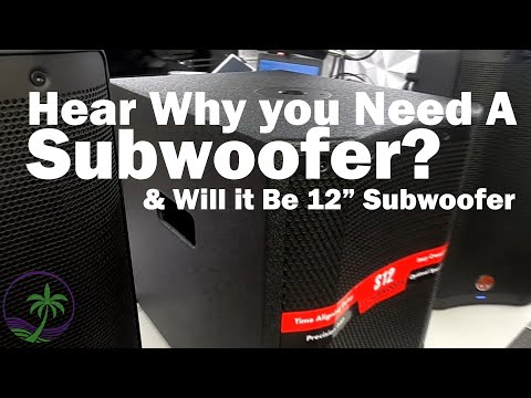 Видео: Послушайте басы — послушайте 12-дюймовый компактный активный сабвуфер Harbinger S12 с DSP