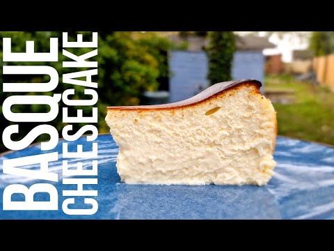 Видео: The easiest cheesecake! "Burnt" Basque Cheesecake | Най-лесния чийзкейк! "Изгорял" Баски чийзкейк