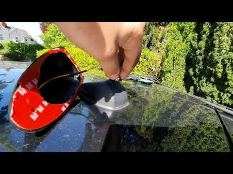 Видео: Устанавливаю *ДЕШЕВУЮ* антенну в виде плавника амазонской акулы на мой BMW!