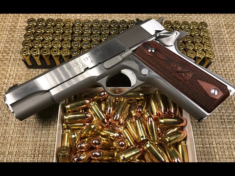 Видео: патроны и калибры: .45 ACP - один из Символов Америки