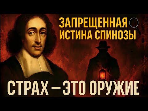 Видео: ЗАПРЕТНАЯ ПРАВДА СПИНОЗЫ Как СТРАХ Управляет Тобой И Ты Даже Не Замечаешь
