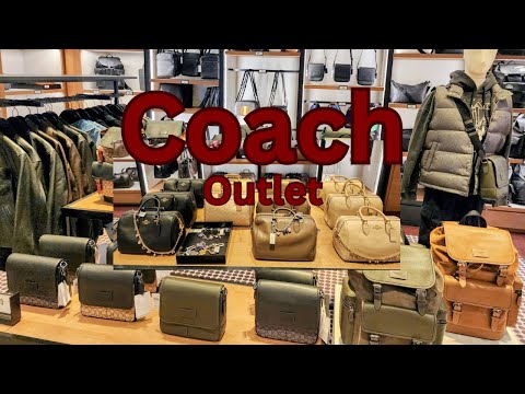 Видео: 🍂ОСЕННЯЯ КОЛЛЕКЦИЯ В COACH ☆ СУМКИ ДЛЯ МУЖЧИН И ЖЕНЩИН ☆ РЮКЗАК И МНОГОЕ ДРУГОЕ!! #coach #shopwit...
