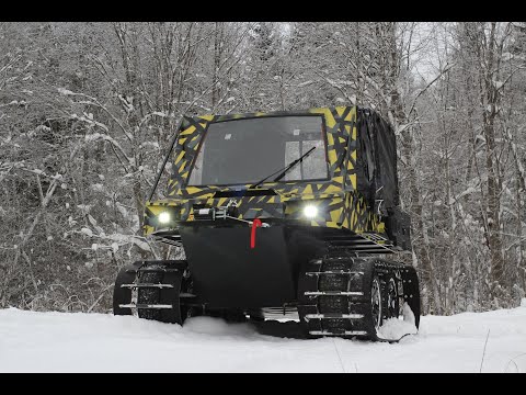 Видео: Обзор гусеничного вездехода BizonPro.  Качество проверенное временем !