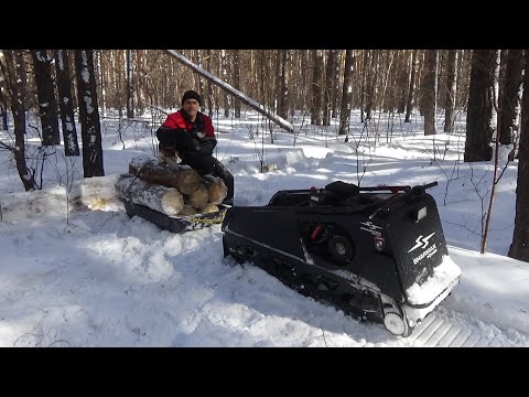 Видео: #Sharmax лесовоз #Cъездили в зимний лес за дровами