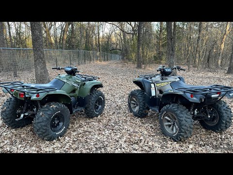 Видео: Какой квадроцикл купить? Yamaha Grizzly против Yamaha Kodiak — часть 1 (от владельца)