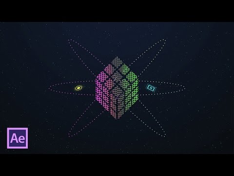 Видео: Абстрактная шейповая композиция в After Effects (Abstract Shapes Composition in After Effects)