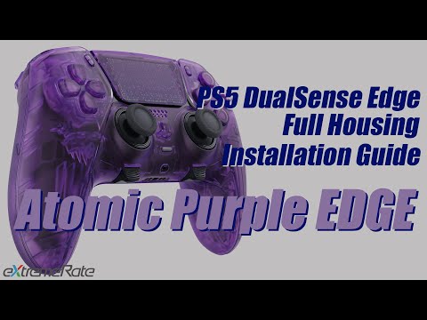 Видео: Полная замена корпуса контроллера eXtremeRate PS5 DualSense EDGE