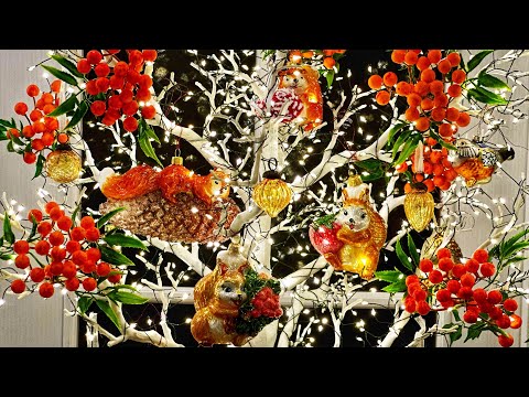 Видео: 145. Осеннее дерево - Рябинка/ Елочные игрушки Irena, Holiday Classics, Ёлочка