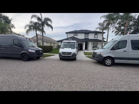 Видео: Мой субботний день! Выехал в дорогу. Sprinter. USA.