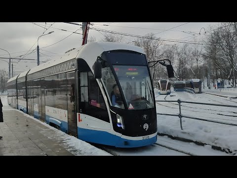 Видео: Трамвай №37. МЦД Новогиреево - Каланчёвская улица