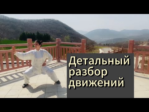 Видео: Тайцзи 18 форм. Детальный разбор. Первые пять движений. Дарья Патока