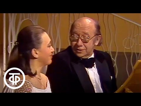 Видео: "Итальянская Полька" Сергея Рахманинова. Играют Геннадий Рождественский и Виктория Постникова (1986)