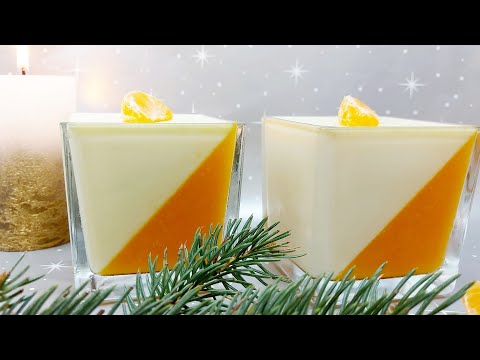 Видео: Мандариновая ПАННА КОТТА с маскарпоне