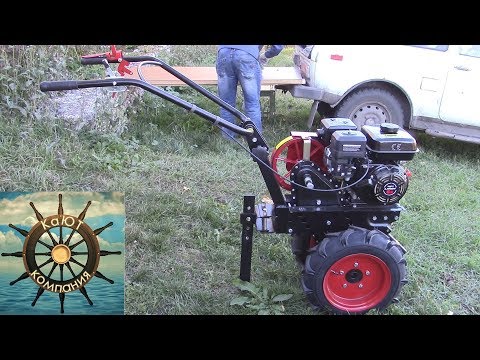 Видео: Дом в деревне. Купил мотоблок Ока с двигателем Лифан.