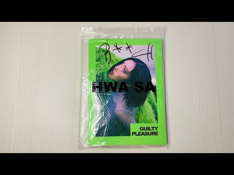 Видео: Распаковка альбома HwaSa / Unboxing album HwaSa Guilty Pleasure