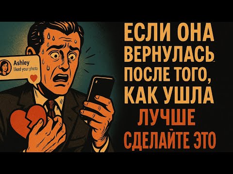 Видео: Вот что делать, если женщина вернулась после того, как бросила вас | Стоицизм