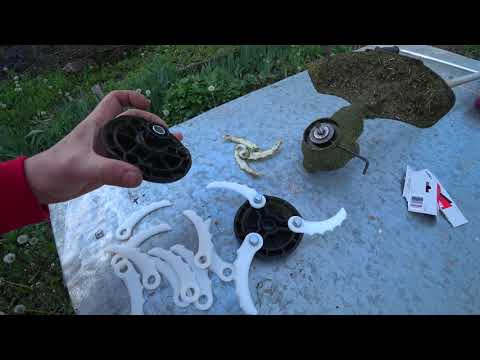 Видео: СМЕННЫЕ ПЛАСТИКОВЫЕ НОЖИ ДЛЯ КОСИЛЬНОЙ ГОЛОВКИ 198383-1 MAKITA 1984261-9