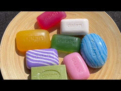 Видео: Мыло Dalan | Резка мыла | Сухое мыло | Яркое мыло | Soap cutting | Dry soap |bright soap | ASMR