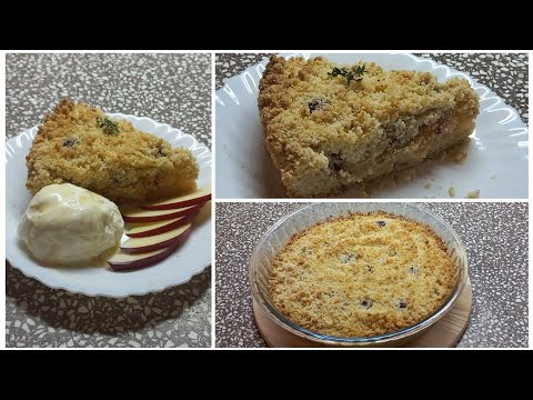 Видео: Ніжний ЯБЛУЧНИЙ КРАМБЛ! 