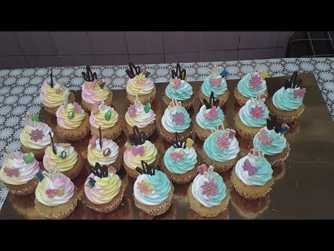 Видео: Делаем капкейки( Make cupcakes)
