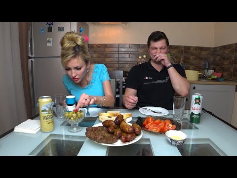 Видео: Мукбанг КОЛБАСКИ с ПИВКОМ 🍻🥓 | Муж СЪЕДАЕТ все ПОДРЯД 😮🙄