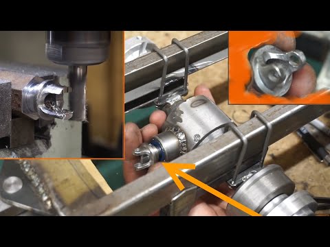 Видео: Делаем карданы на модель трактора К-701 Кировец, у себя в мастерской