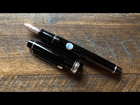 Видео: Перьевая ручка Pilot Custom Heritage 912 с необычным изогнутым пером WA