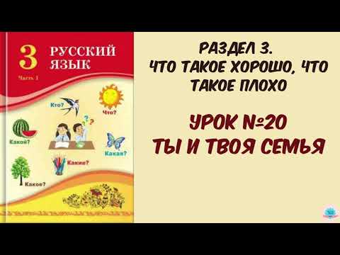 Видео: Русский язык 3 класс урок №20 Ты и твоя семья Орыс тілі 3 сынып #орыстілі3сынып #бжб
