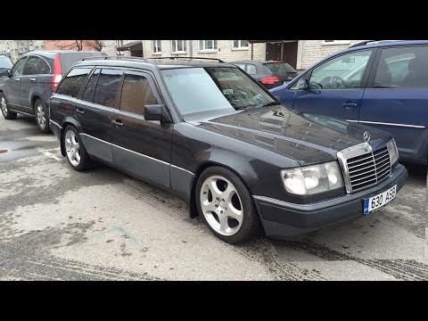 Видео: Mercedes-Benz W124/S124 300d холодный запуск