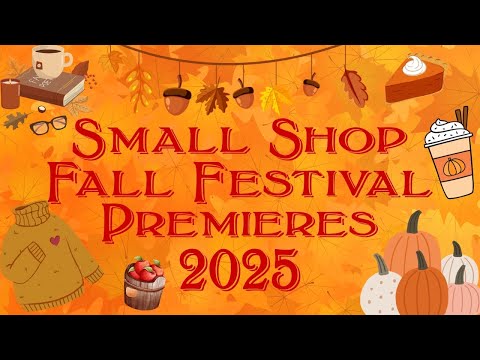Видео: Премьера фестиваля Small Shop Fall Festival 2025 — Мои произведения искусства в маленьком магазин...