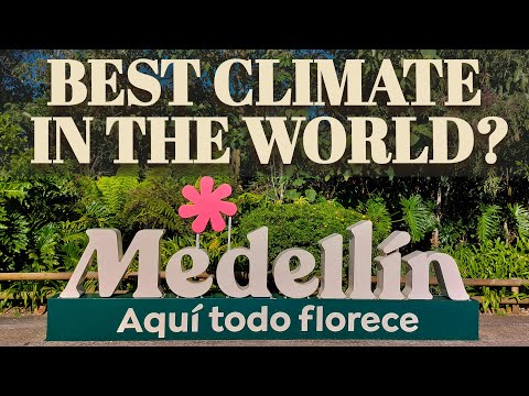 Видео: Самый лучший климат на Земле? Медельин, Колумбия.