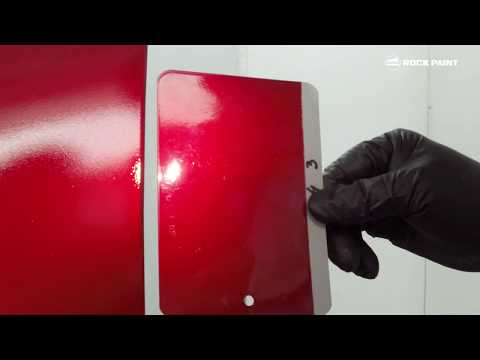 Видео: Как наносить краску Mazda 46V панельный ремонт автомобиля с использованием материалов Rock Paint