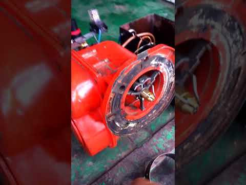 Видео: Переделка дизельной горелки на отработку