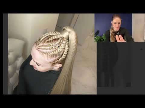 Видео: Ошибки в плетении волос с канекалоном. Разбираю фото работ моих подписчиц