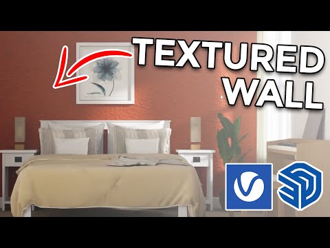 Видео: Как создать текстурированную стену в Vray для Sketchup?