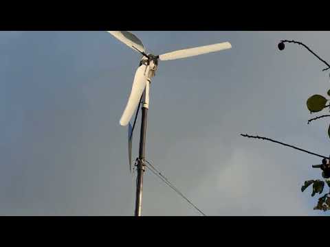 Видео: Телескопічна щогла-мачта для вітряка номер 2