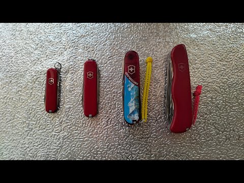 Видео: Ножи Victorinox - мои надёжные помощники