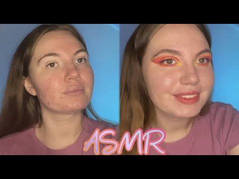 Видео: АСМР 🥰  крашусь и много болтаю ✨ липкий шепот ✨