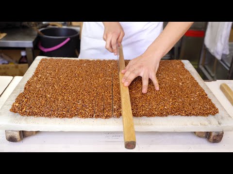 Видео: Каминари Окоши-Японские традиционные сладости-Уличная еда-Токио Асакуса